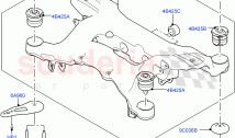 Rear Cross Member & Stabilizer Bar (Nitra Plant Build, Crossmember) ((V) FROMK2000&hellip;