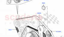Pulleys And Drive Belts (Primary Drive) (5.0L OHC SGDI SC V8 Petrol - AJ133) ((V) &hellip;