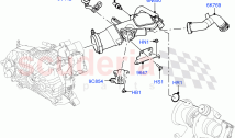 Intercooler/Air Ducts And Hoses (1.5L AJ20P3 Petrol High PHEV, Halewood (UK), 1.5L&hellip;