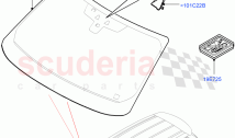 Windscreen/Inside Rear View Mirror (Halewood (UK))