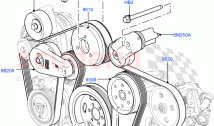 Pulleys And Drive Belts (Front) (3.0L 24V DOHC V6 TC Diesel, With Roll Stability C&hellip;