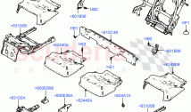 Rear Seat Base (40/20/40 Super Slouch Rear Seat)
