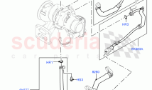 Turbocharger (Lubrication And Cooling) (2.0L AJ20P4 Petrol High PTA, Halewood (UK)&hellip;