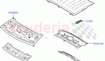 Roof - Sheet Metal (Roof Conv-Power Open Front/Rear Pan, Roof - Canvas Folding, Ro&hellip;