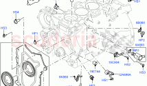 Cylinder Block And Plugs (2.0L AJ200P Hi PHEV) ((V) FROMJA000001)