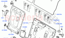 Rear Seat Back (Changsu (China), With 60/40 Split - Folding Rr Seat, 2nd Row Seat &hellip;