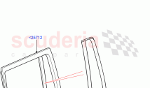 Rear Door Glass And Window Controls (With B6 Level Armouring) ((V) FROMAA000001)