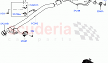 Rear Exhaust System (Nitra Plant Build) (3.0L AJ20D6 Diesel High, ULEV 125 Emissio&hellip;