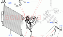 Air Conditioning Condensr/Compressr (Front) (4.4L DOHC DITC V8 Diesel)