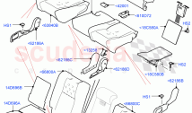 Rear Seat Pads/Valances & Heating (With 60/40 Power Fold Thru Rr Seat)