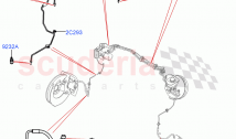 Front Brake Pipes (LHD) ((V) TOLA999999)