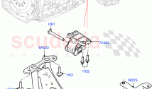 Transmission Mounting (Solihull Plant Build) (3.0L DOHC GDI SC V6 PETROL) ((V) FRO&hellip;