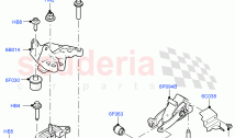 Engine Mounting (2.0L AJ20P4 Petrol High PTA, Halewood (UK), 2.0L AJ20P4 Petrol E1&hellip;