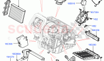 Heater/Air Cond.Internal Components (Main Unit) (Halewood (UK)) ((V) TOKH999999)
