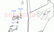 Rear Doors, Hinges & Weatherstrips (Door And Fixings) ((V) FROMAA000001)