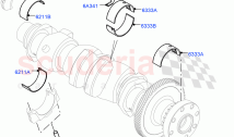 Crankshaft/Pistons And Bearings (Solihull Plant Build) (2.0L I4 DSL HIGH DOHC AJ20&hellip;