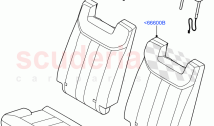 Rear Seat Covers (Perf Taurus Leather/PVC, With Third Row Power Folding Seat)