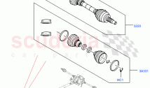 Drive Shaft - Front Axle Drive (Driveshaft) (Drive Line Disconnect)