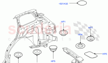 Plugs - Body (Rear) ((V) TO9A999999)