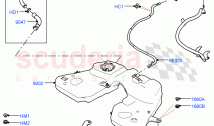 Fuel Tank & Related Parts (3.0L AJ20D6 Diesel High)