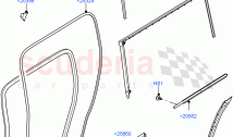 Rear Doors, Hinges & Weatherstrips (Weatherstrips And Seals) (Standard Wheelbase)