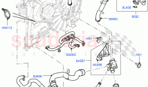 Cooling System Pipes And Hoses (Engine) (3.0 V6 Diesel Electric Hybrid Eng) ((V) F&hellip;