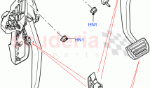 Brake And Clutch Controls (8 Speed Automatic Trans 8G30, Halewood (UK)) ((V) FROML&hellip;