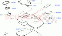 Fuel Tank & Related Parts (2.0L I4 DSL MID DOHC AJ200, With Diesel Exh Fluid Emiss&hellip;