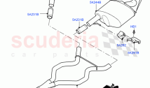 Rear Exhaust System (3.0 V6 D Low MT ROW, Euro Stage 4 Emissions) ((V) FROMJA00000&hellip;