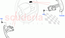 Gear Change-Automatic Transmission (Steering Wheel) (8 Speed Auto Trans ZF 8HP76)