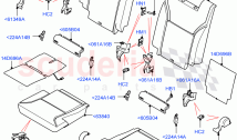 Rear Seat Pads/Valances & Heating (Row 3, Nitra Plant Build) (Version - Core, With&hellip;
