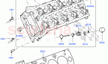 Cylinder Head (Nitra Plant Build) (5.0 Petrol AJ133 DOHC CDA) ((V) FROMM2000001)