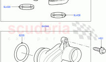 Thermostat/Housing & Related Parts (Lion Diesel 2.7 V6 (140KW)) ((V) TO9A999999)