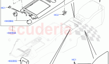 Console - Floor (Rear, External Components, For Carrier Assy) (With 40/40 Split In&hellip;