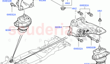 Engine Mounting (3.6L V8 32V DOHC EFi Diesel Lion) ((V) FROM7A000001, (V) TO9A9999&hellip;