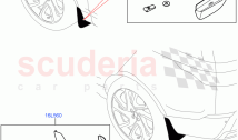 Mudflaps - Front & Rear (Halewood (UK))