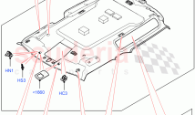 Headlining And Sun Visors (Headlining) (Short Wheelbase, Less Panorama Roof)
