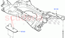 Front Cross Member & Stabilizer Bar (Crossmember) (Halewood (UK)) ((V) FROMLH00000&hellip;
