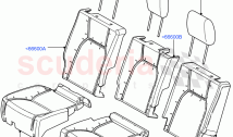 Rear Seat Covers (With 35/30/35 Split Fold Rear Seat) ((V) FROMCA000001)