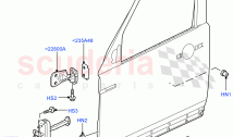 Front Doors, Hinges & Weatherstrips (Door And Fixings) ((V) FROMAA000001)