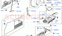 Side Trim (Luggage Compartment) (With 60/40 Manual Fold Thru Rr Seat)