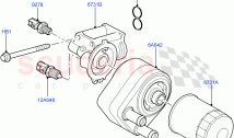 Oil Cooler And Filter (AJ Petrol 4.4 V8 EFI (220KW))