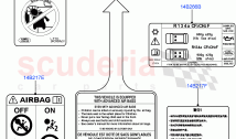 Labels (For Air Bag / Air Conditioning) ((V) FROMAA000001)