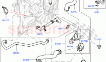 Cooling System Pipes And Hoses (Engine) (3.0L 24V DOHC V6 TC Diesel, 3.0L 24V V6 T&hellip;