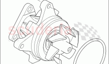 Water Pump (2.0L 16V TIVCT T/C 240PS Petrol, Itatiaia (Brazil)) ((V) FROMGT000001)