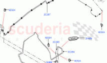 Rear Brake Pipes (Solihull Plant Build) (RHD) ((V) FROMHA000001)