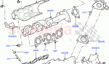 Exhaust Manifold (Solihull Plant Build) (3.0 V6 D Gen2 Twin Turbo) ((V) FROMFA0000&hellip;