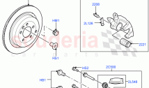 Rear Brake Discs And Calipers ((V) TO9A999999)