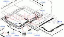 Sliding Roof Mechanism And Controls (Sunroof Frame) (With Roof Conversion-Panorama&hellip;