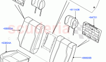 Rear Seat Covers (Autobiography Black / SV Autobiography) (With 40/40 Split Indivi&hellip;